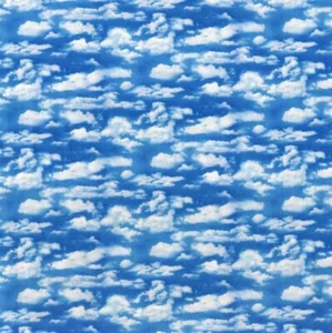 Elizabeths Studio - Landscape Medley - Clouds In Sky - Blue - Picture 1 of 2
