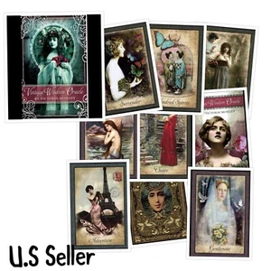 Vintage Wisdom Oracle Deck Cards & Guidebook Wiccan Pagan Metaphysical - Picture 1 of 12