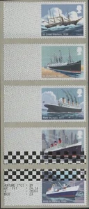 MAIL  BY  SEA   PRINTER TEST STRIP TYPE 4 CHEQUERED DOTS  POST GO  RARE - Picture 1 of 1