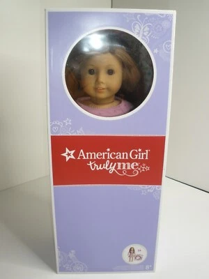 American Girl Doll 18" Truly Me JLY#59 Lilac Dress w/Activity & Extra Outfit - Image 1 of 4