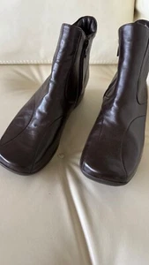 Geox Brown Respira Chelsea Boots - Picture 1 of 12