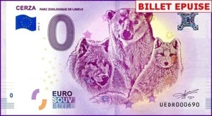 UEDR / CERZA / BILLET 0 € / NULL EURO-SCHEIN / 0 € 2018-2 - Imagen 1 de 1