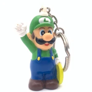 Luigi Super Mario Party 1999 Maskottchen Figur Schlüsselanhänger weich Vintage BANPRESTO - Bild 1 von 8