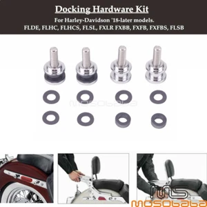 Sissy Bar Mounting Hardware Kit For Harley Deluxe Heritage Classic FLHC 18-20 - Foto 1 di 7