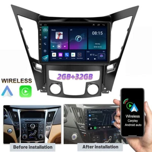 Android 12.0 Car Radio Stereo Apple Carplay GPS For 2011-2015 Hyundai Sonata 32G - Picture 1 of 16