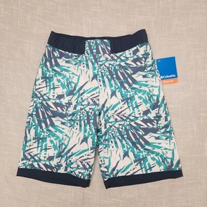 Columbia Omni-Shade Boys Size L(14/16) Sandy Shores Boardshorts - Swim - Picture 1 of 6