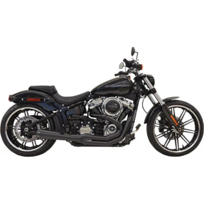 Escape Bassani Road Rage 2:1 para Harley Softail Breakout Fat Boy 2018 negro  Foto 1 de 2