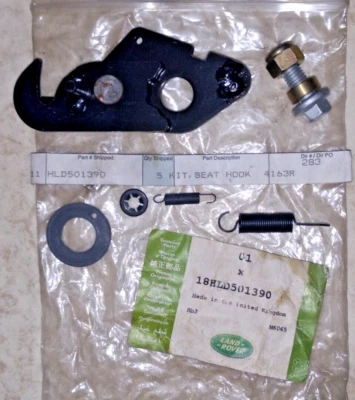 OEM NUEVO LAND ROVER DISCOVERY II MANO IZQUIERDA TERCERA FILA ASIENTO GANCHO MONTAJE HLD501390 Foto 1 de 4