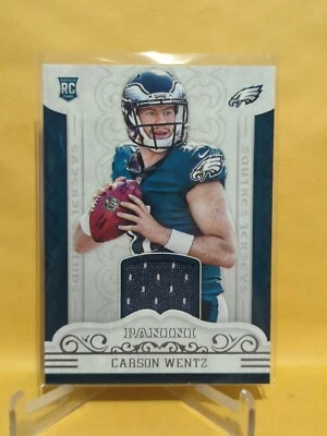 2016 Panini Rookie Squires Jerseys #2 Carson Wentz - Image 1 of 2