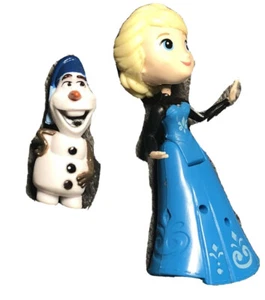 Disney Frozen Else & Olaf Set Lot Figur Puppen Tortenaufleger Deko Spielzeug - Bild 1 von 3