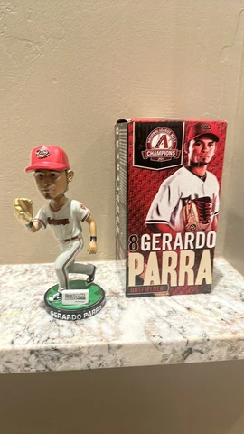 Major League Baseball Arizona Diamondbacks Gerardo Parra Gold Glove Bobblehead Cover