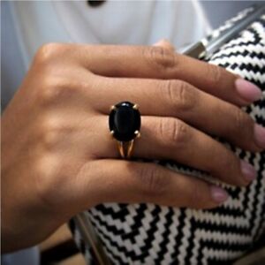 Black Onyx Ring 925 Sterling Silver Ring Handmade Ring Boho Ring All Size BM-445