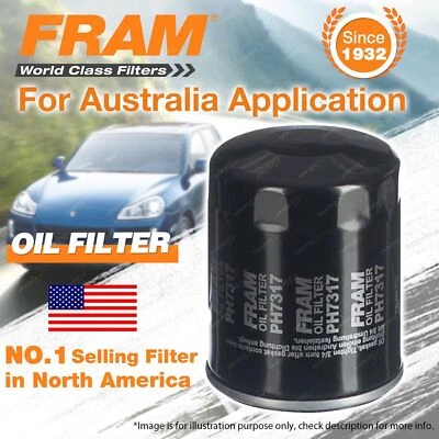 Fram Oil Filter for VOLVO S40 V40 4Cyl 1.8 Petrol B4184S B4184SJ SM 97-04 - image 1 of 2
