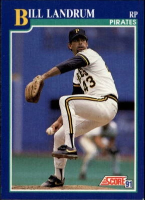 1991 Score #98 Bill Landrum - NM - Image 1 of 2