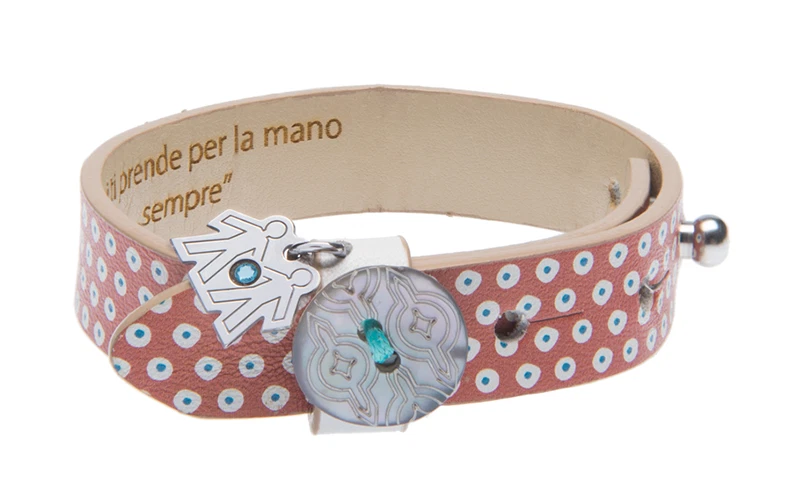 Bracciale Keep Me "L'Amicizia" Vera pelle - Retail price € 39,00 - 70% OFF - Immagine 1 di 1