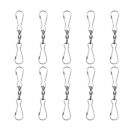 10Pcs lantern hanger for wall Rotating Windsock Clips Wind Chime Hook Twisters