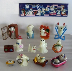 KINDER FERRERO SORPRESINE SCEGLI LE FIGURE SERIE FANTASMINI FLUO GHOSTS TOP RAR - Bild 1 von 14
