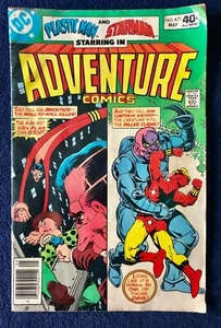 DC Comics -- Cómics de aventuras #471 protagonizados por Plastic Man & Starman/mayo de 1980 - Imagen 1 de 8