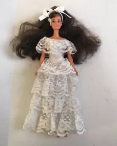 Vintage Brunette Barbie Doll Superstar - Picture 1 of 8