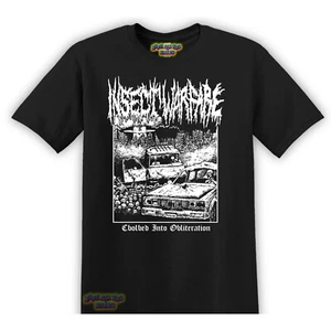 Camiseta negra Insect Warfare Evolved into Obliteration Heavy Metal Band S-3XL - Imagen 1 de 2