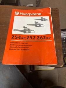 Husqvarna 254XP 257 262XP Operators Manual - Picture 1 of 4