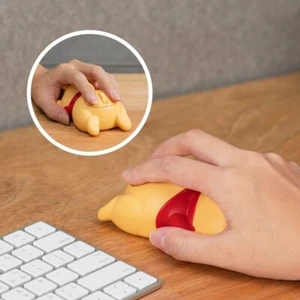 Sleeping Pooh Bear Wireless Optical Mouse For Laptop PC - Picture 1 of 7