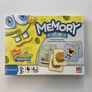 SpongeBob Memory Game 2008 Edition New Sealed MB - Picture 1 of 6