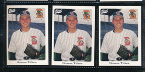 Lot (3) 1996 Best #30 Shannon Withem Binghamton Mets Player Lot (FM75) SWSW6