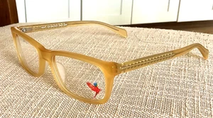 Gafas Maui Jim MJO 2205-79AR monturas doradas translúcidas lentes transparentes 52-17-140 - Imagen 1 de 4