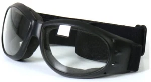 GAFAS DE MOTO ESTILO ELIMINATOR CON LENTES TRANSPARENTES - Imagen 1 de 4