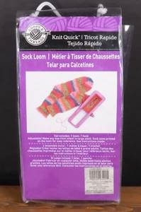 Loops & Threads Adjustable Knit Quick Sock Loom NEW in Package! - Picture 1 of 4