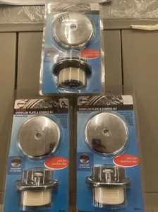 X3 Danco 88966 Universal Lift and Turn Bath Drain Trim Kit w/ Overflow Plate P3 - Picture 1 of 2