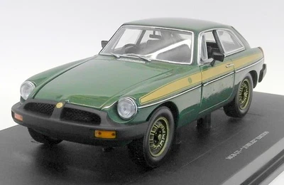 Universal Hobbies 1/18 Scale Diecast - 4458 MG MGB GT Jubilee Edition Green/Gold - Image 1 of 4