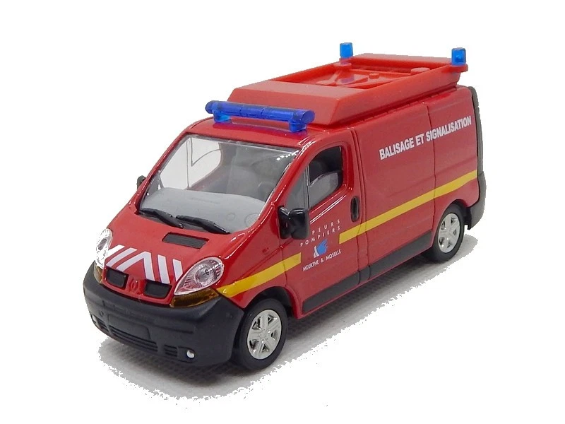 Renault Trafic balisage Pompiers SOLIDO - Photo 1/2