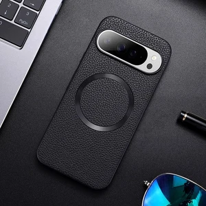 For Google Pixel 10 9 Pro XL 8 7 6 Pro 8A Shockproof Leather Magsafe Case Cover - Picture 1 of 17