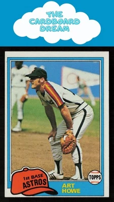 Art Howe 1981 Topps #129 Houston Astros Baseball Card - Image 1 of 2