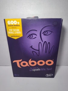 New Open Box Taboo The Game of Unspeakable Fun! Party Game 4+ Players Hasbro - Picture 1 of 8