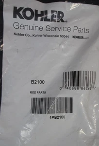 Original Kohler B2100 Bad Waschbecken Wasserhahn Abfluss Stopper Gestänge Stange Kugel Chrom OEM - Bild 1 von 2