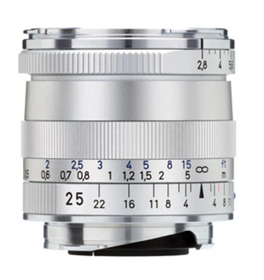 Carl ZEISS ZM 2.8/ 25mm Biogon T Chrome Silver - Image 1 of 1