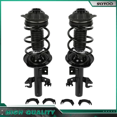 For Dodge Dart 2013-2016 Front Pair Complete Shocks Struts & Coil Springs Set x2 - Image 1 of 4