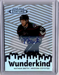 Nathan Smith Wunderkind Auto Rookie #W-29 2022-23 Upper Deck Stature Auto RC - Picture 1 of 2