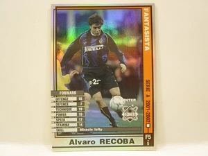 Panini WCCF 2001-02 FA Alvaro Recoba 1976 Uruguay No.20 Inter Milano Fantasista5 - Picture 1 of 6