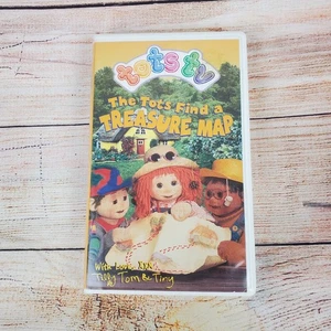 Tots TV VHS Vintage 90’s Kids Treasure Map - Picture 1 of 5