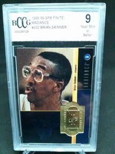 1998-99 Upper Deck SPx Finite RADIANCE Brian Skinner #232 BCCG 9 Rookie 1/1500 - Bild 1 von 3