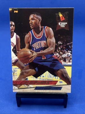Lindsey Hunter Rookie 1993-94 Fleer Ultra #244 Detroit Pistons 🏀 RC NBA - Image 1 of 2