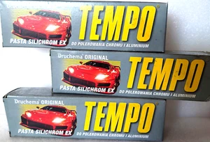 3x 120g SILICHROM EX ALLOY Polishing CHROME ALUMINIUM POLISH METAL BRASS SILVER - Picture 1 of 1