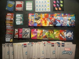 Marvel United extras -- PETS, EQUIPMENT, CAMPAIGNS, TEAM DECKS, LOCATIONS, etc. - Picture 1 of 159