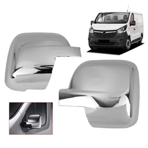 Für Renault Trafic 2014-2020 CHROM Spiegel Kappen Gehäuse links+rechts - Bild 1 von 5