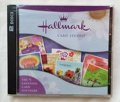 HALLMARK CARD STUDIO DESKTOP PUBLISHING SOFTWARE PC CD - NEW SEALED 2004 - Image 1 of 2