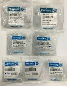 340pcs Fastenal Stainless Steel 18-8 Small OD Flat and Medium Split Lock Washers - Picture 1 of 8